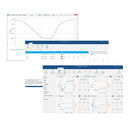 screenshots of the PreSens Flask Studio Software